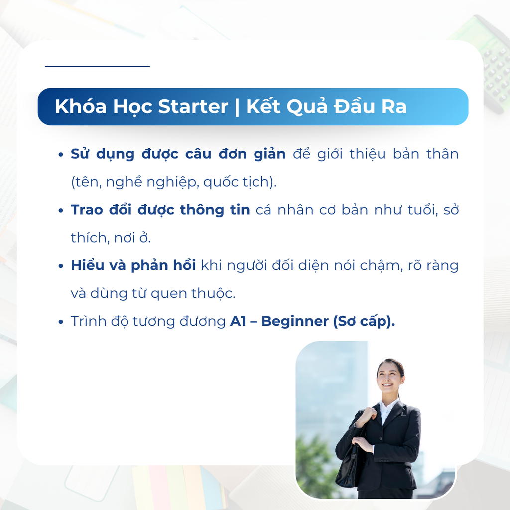 Liam English - Starter