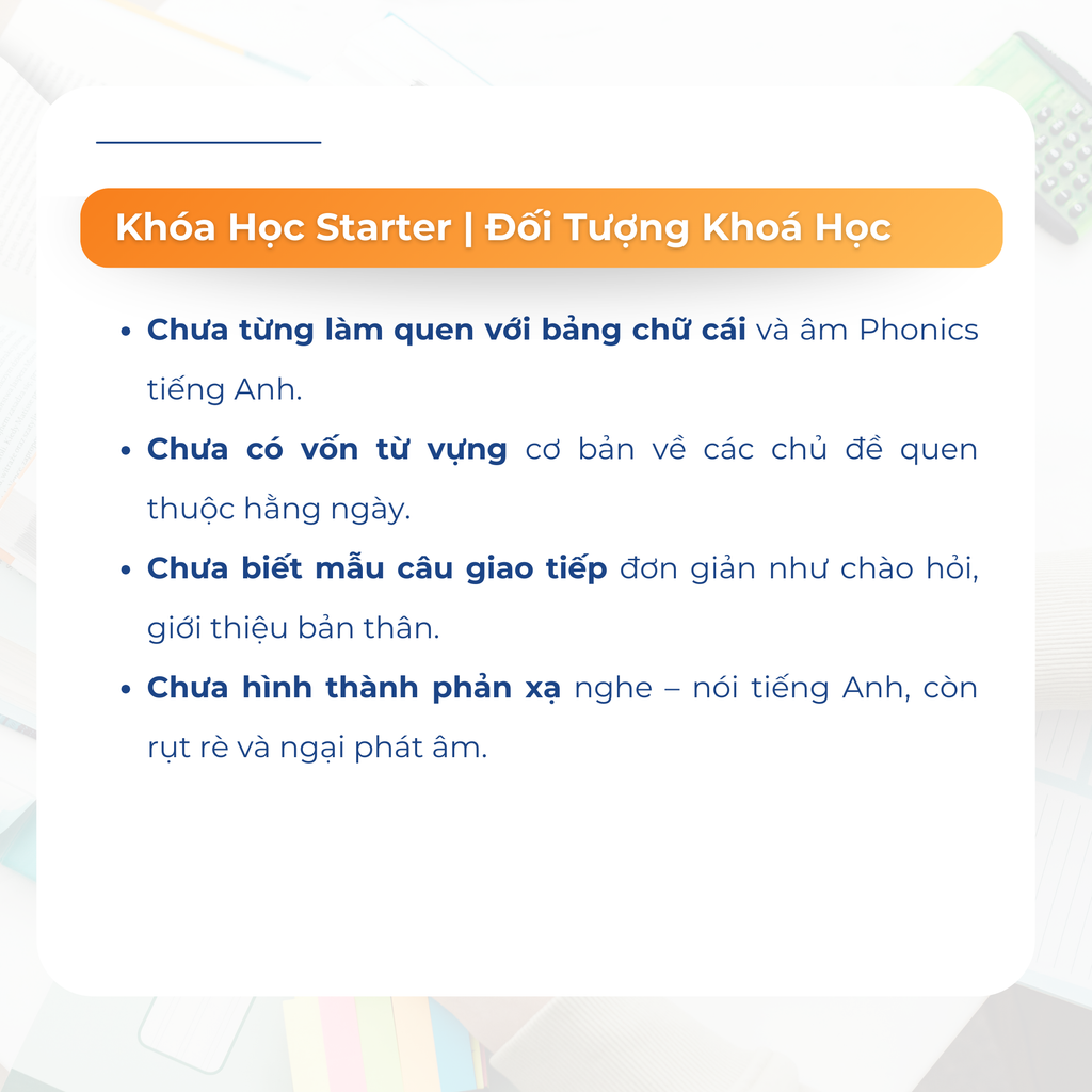 Liam Kids - Starter