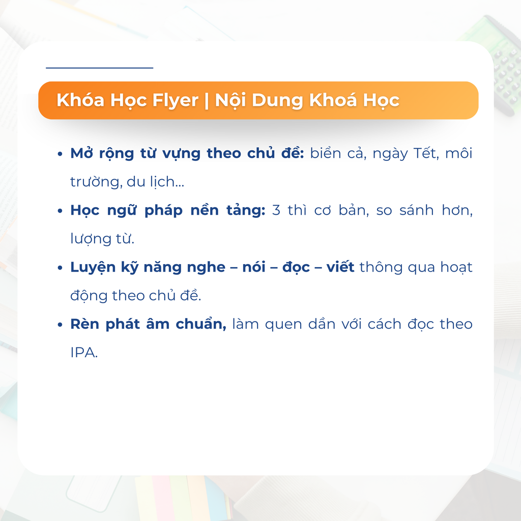 Liam Kids - Flyer