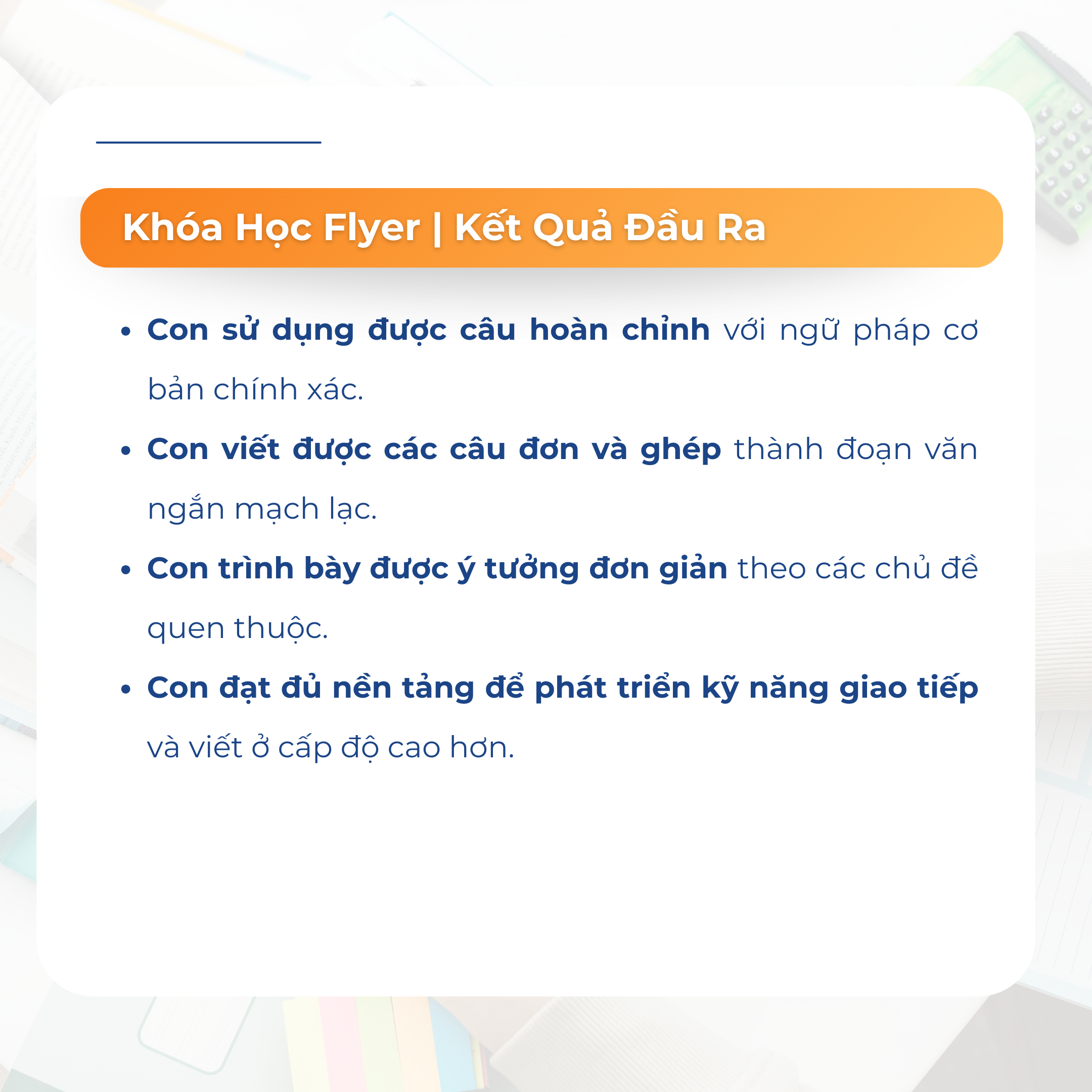 Liam Kids - Flyer