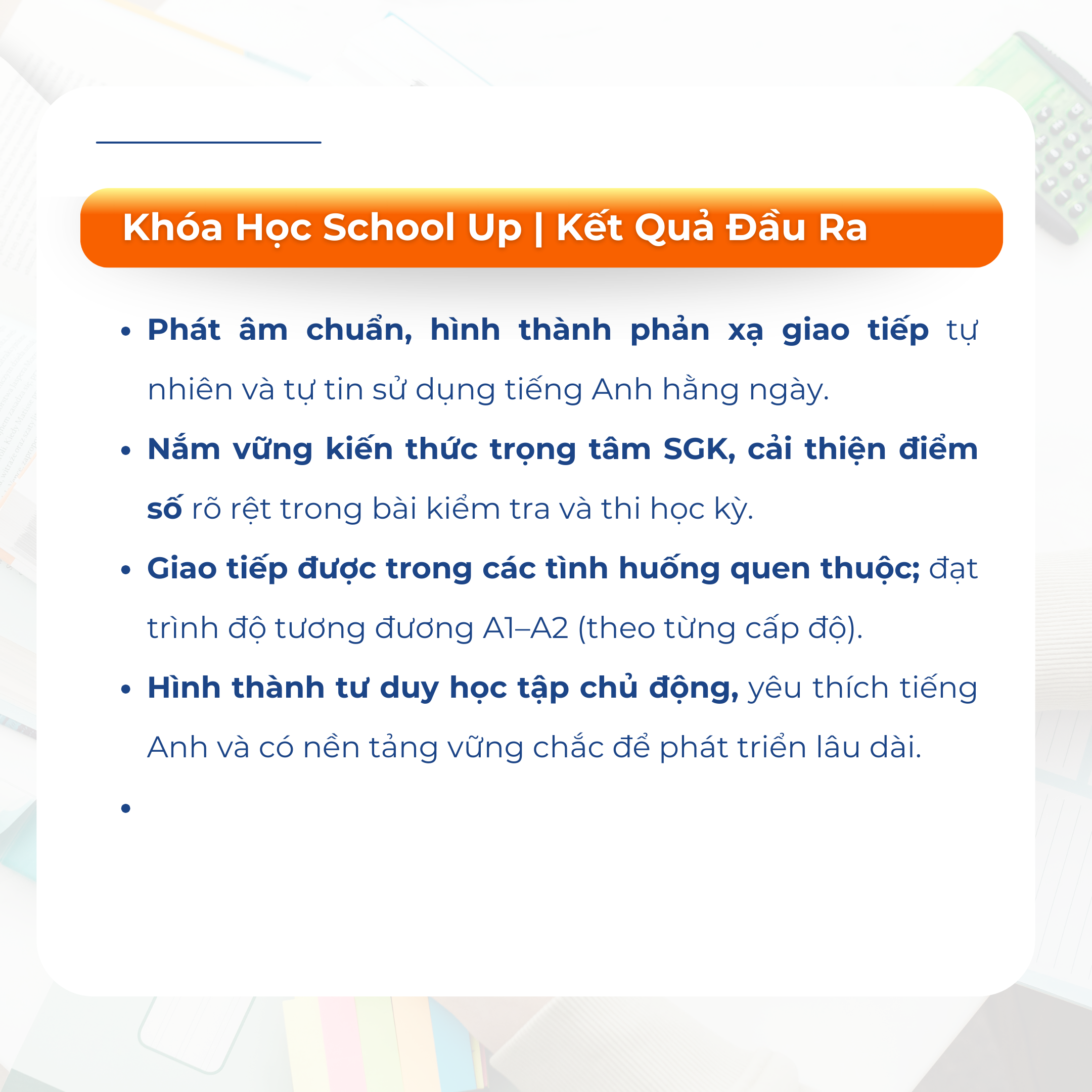 Bổ Trợ Trên Trường (School-up)